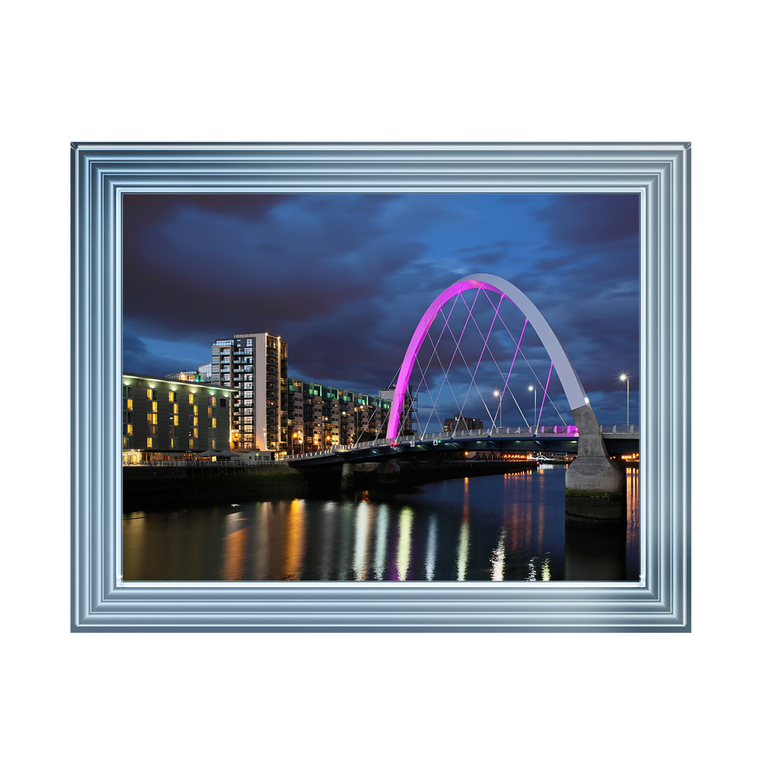 Glasgow Cityscape Scotland in colour