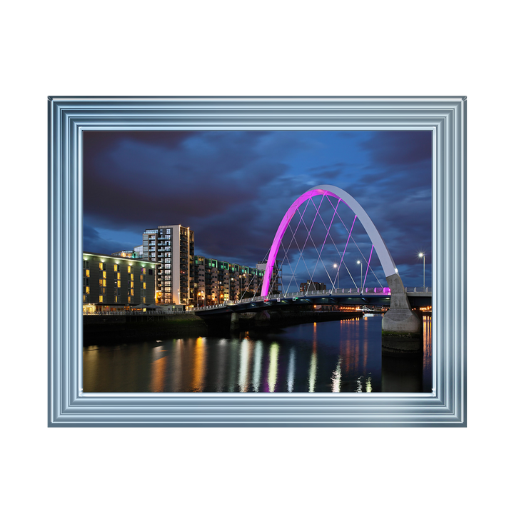 Glasgow Cityscape Scotland in colour