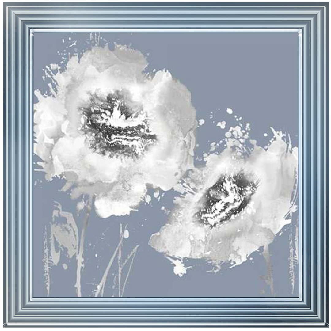 VAU113498 Flower Burst on Grey II