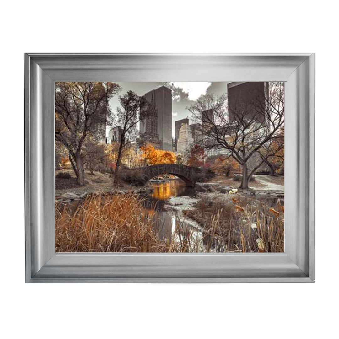 Gapstow Bridge in Autumn II, Central Park, New York city, Assaf Frank