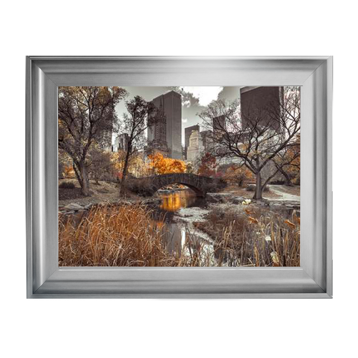 Gapstow Bridge in Autumn II, Central Park, New York city, Assaf Frank