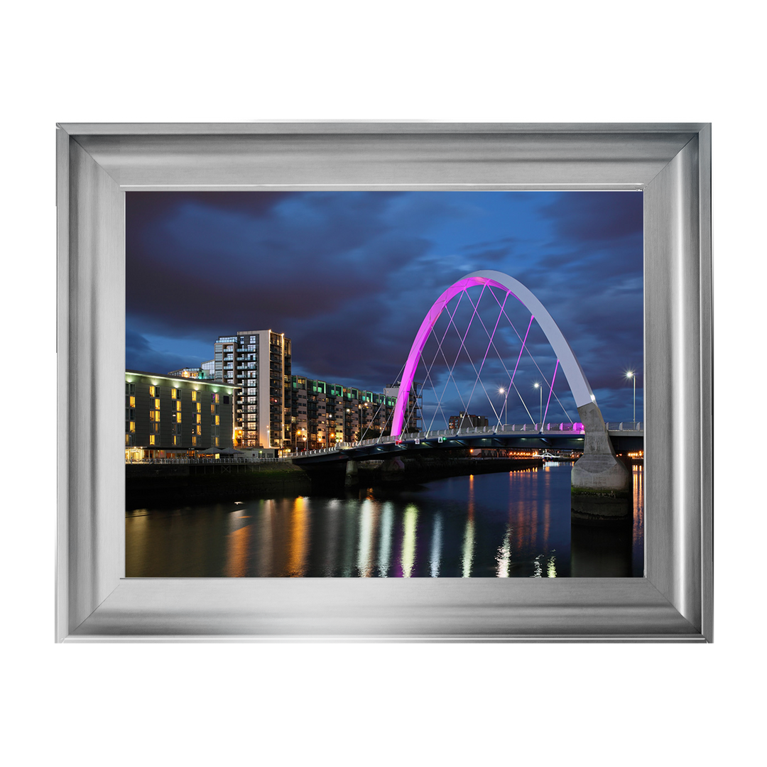 Glasgow Cityscape Scotland in colour