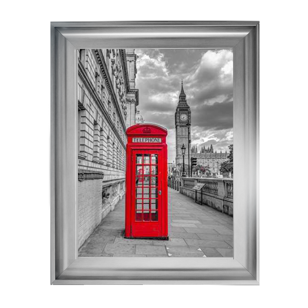 Telephone booth with Big Ben, London, Assaf Frank
