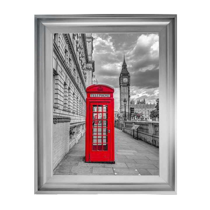 Telephone booth with Big Ben, London, Assaf Frank