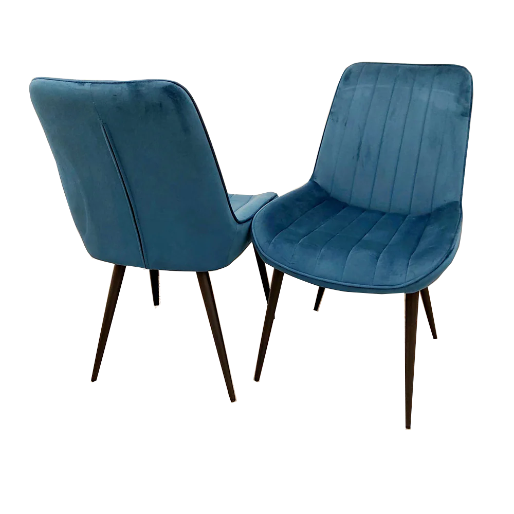 Dido Velvet Dining Chair - Available in Sets of 2, 4, or 6