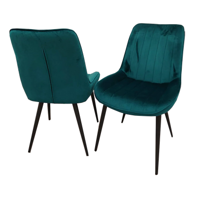 Dido Velvet Dining Chair - Available in Sets of 2, 4, or 6