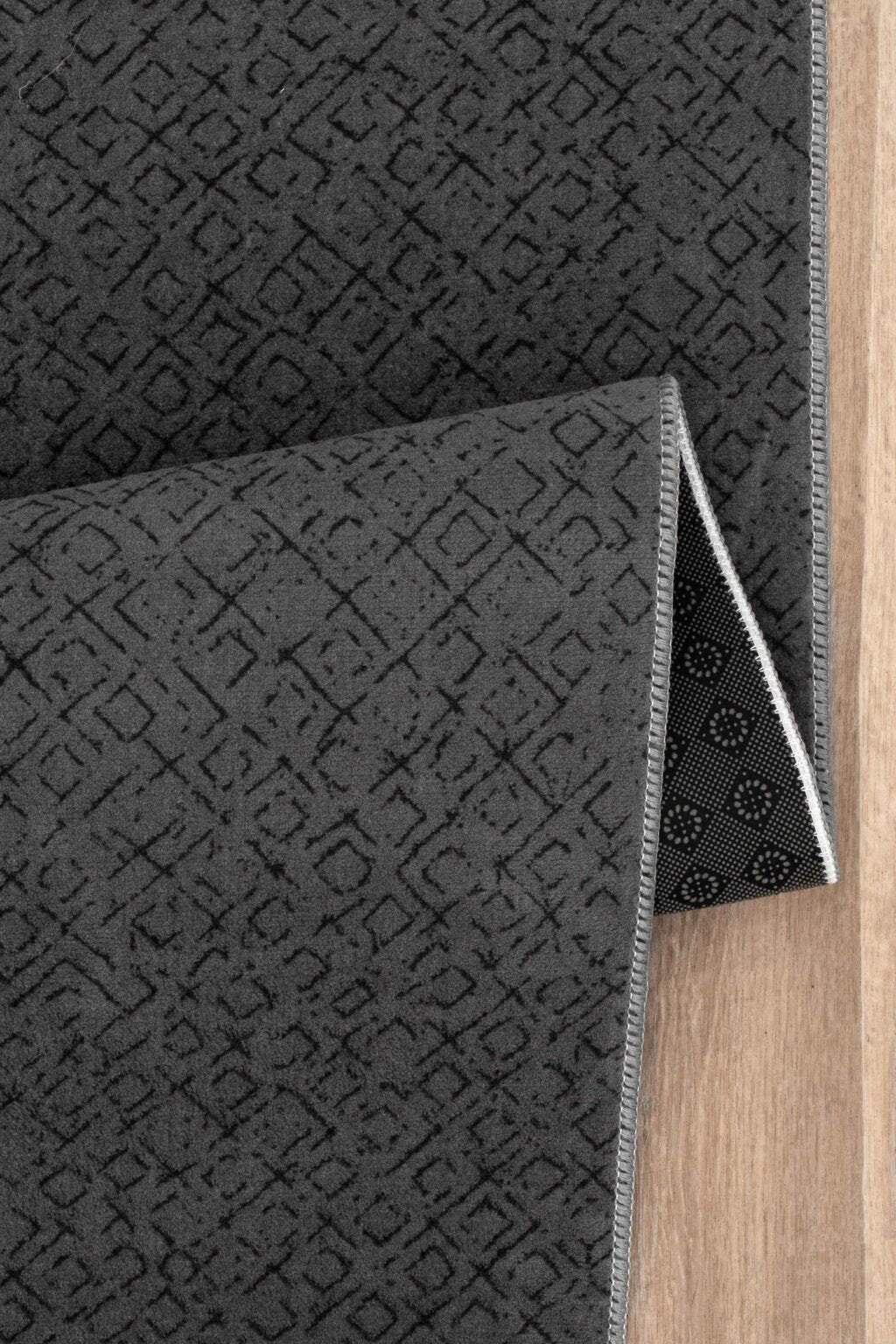 Anthracite Textured Rug