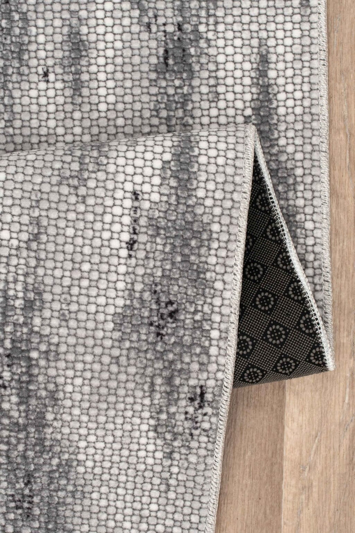 Washable Modern Textured Rug