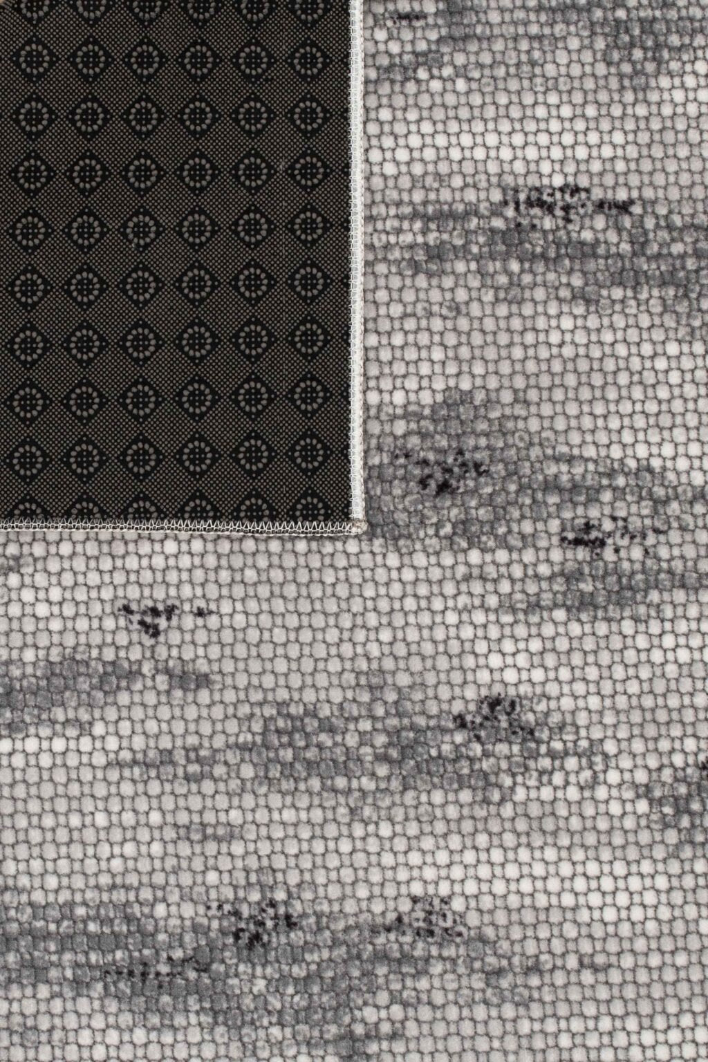 Washable Modern Textured Rug