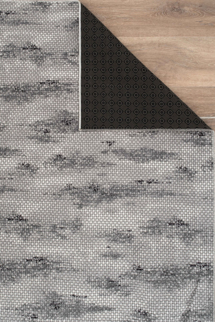 Washable Modern Textured Rug
