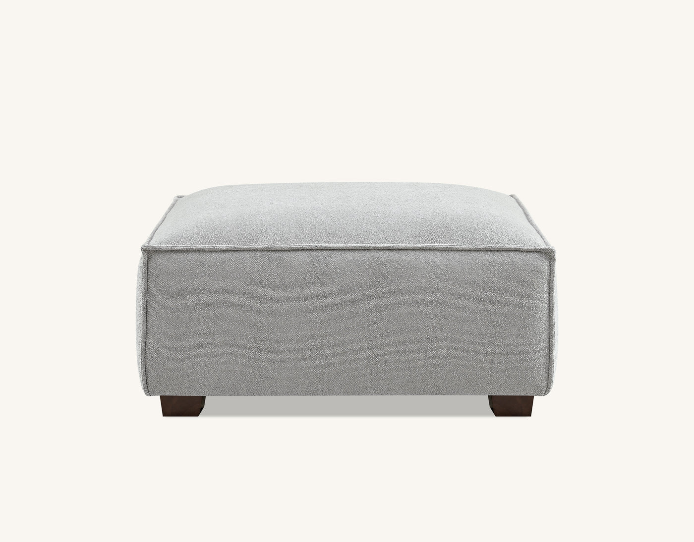 Aluxo Dakota 4 seater with Chaise in Pebble Boucle