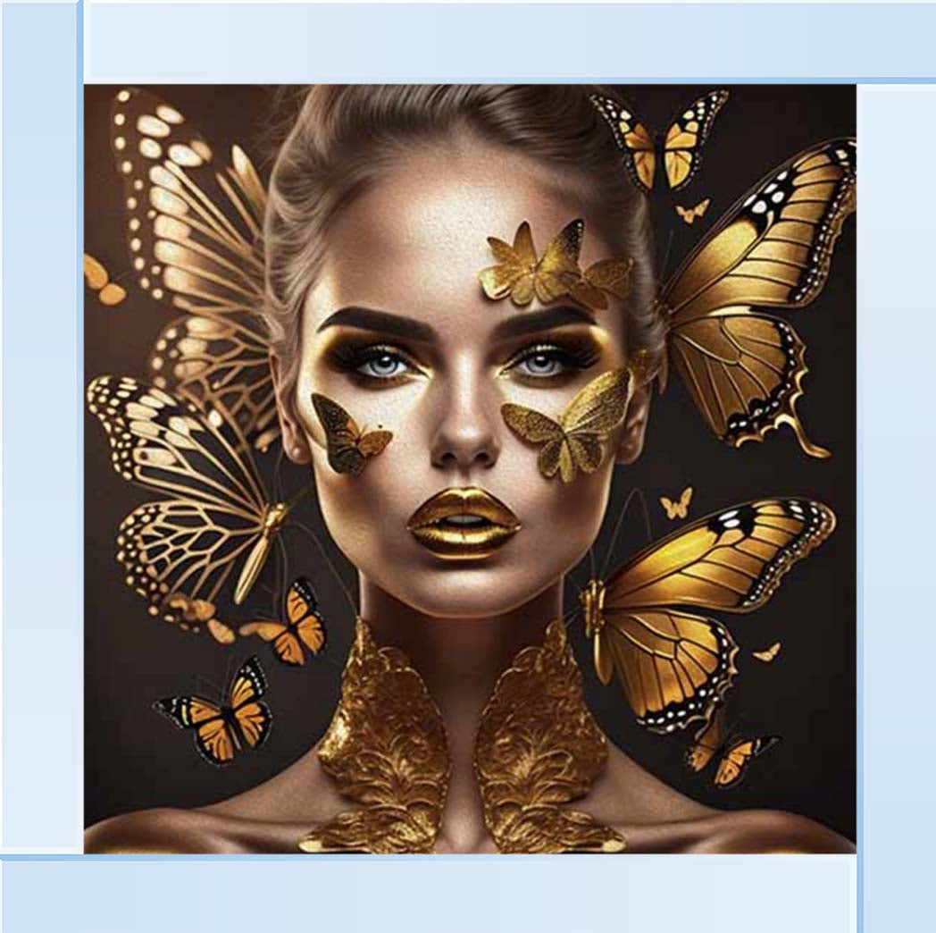 FG1009 Golden Lips Butterfly
