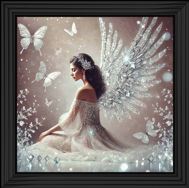 FG1028-C Crystal Angel Wings