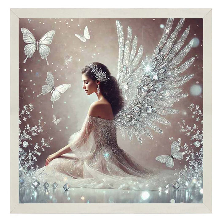 FG1028-C Crystal Angel Wings