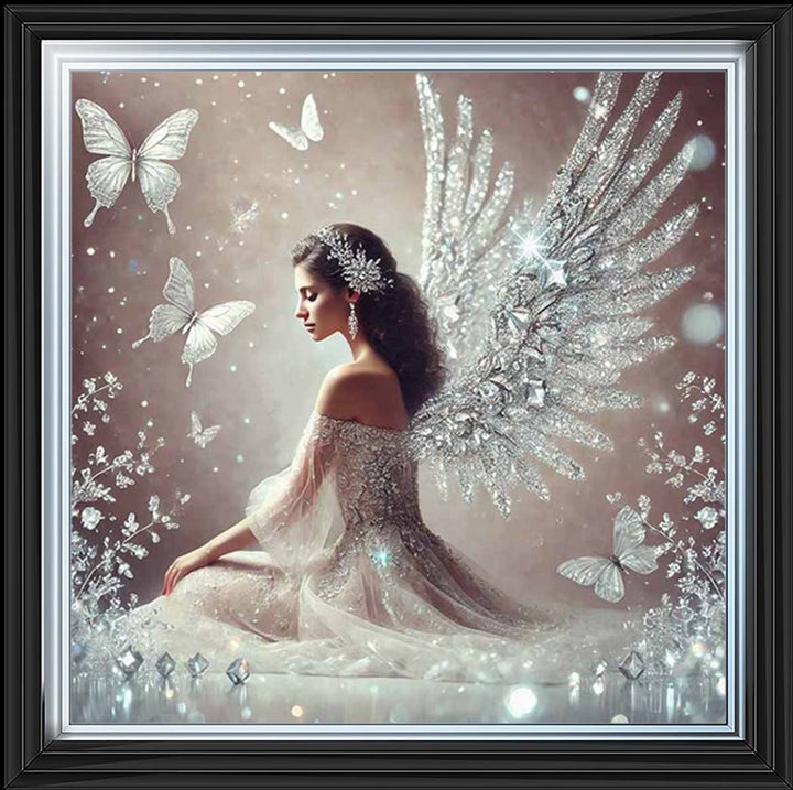 FG1028-C Crystal Angel Wings