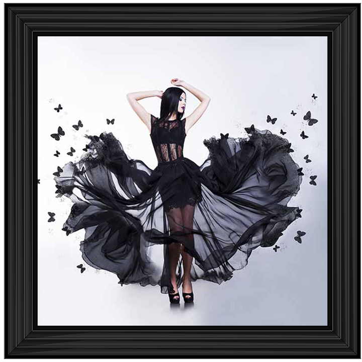 FG590 Black Butterfly