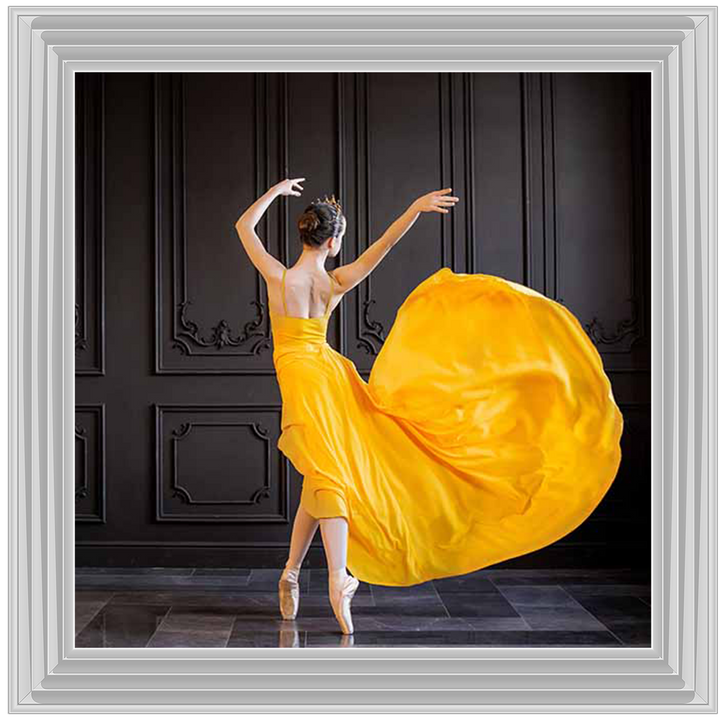 FG596 Yellow Ballerina