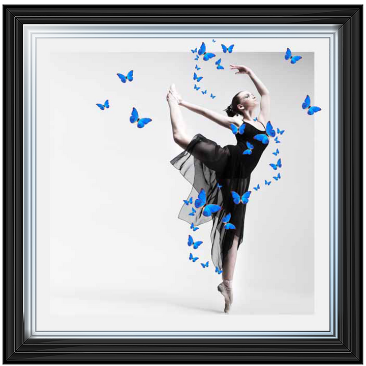 FG614 Dancing With Blue Butterflies |
