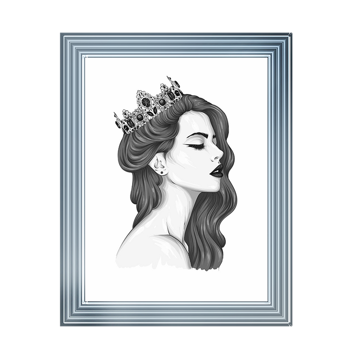 Renaissance queen B&W