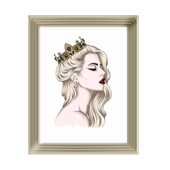 Renaissance queen Blonde