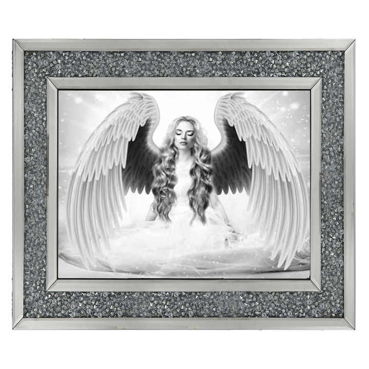 Serene angel B&W