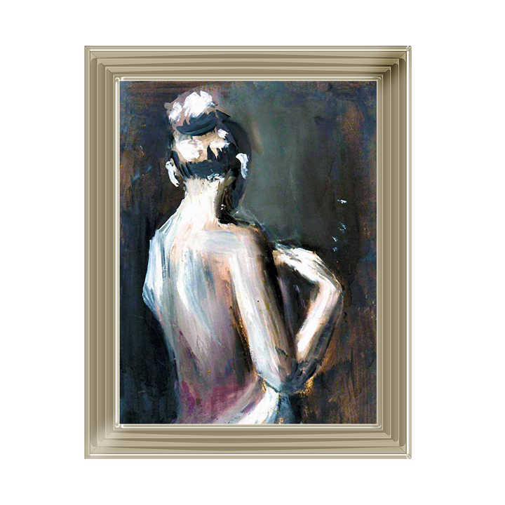 FG700 Ballerina Oil Painting
