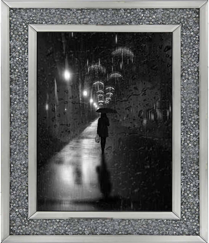 FG738 lady walking in Rain