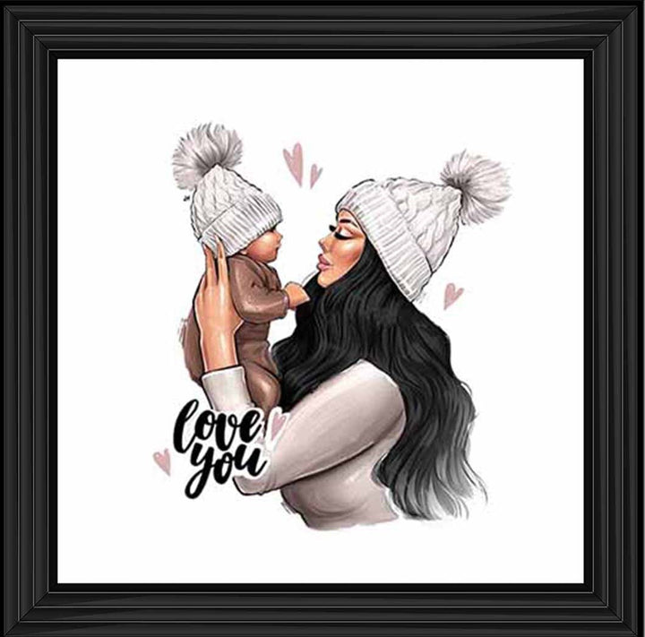FG916 I Love You Baby & Mum