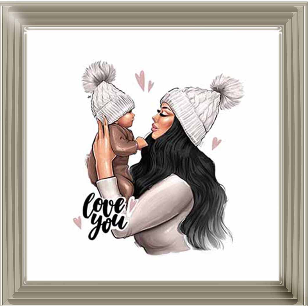 FG916 I Love You Baby & Mum