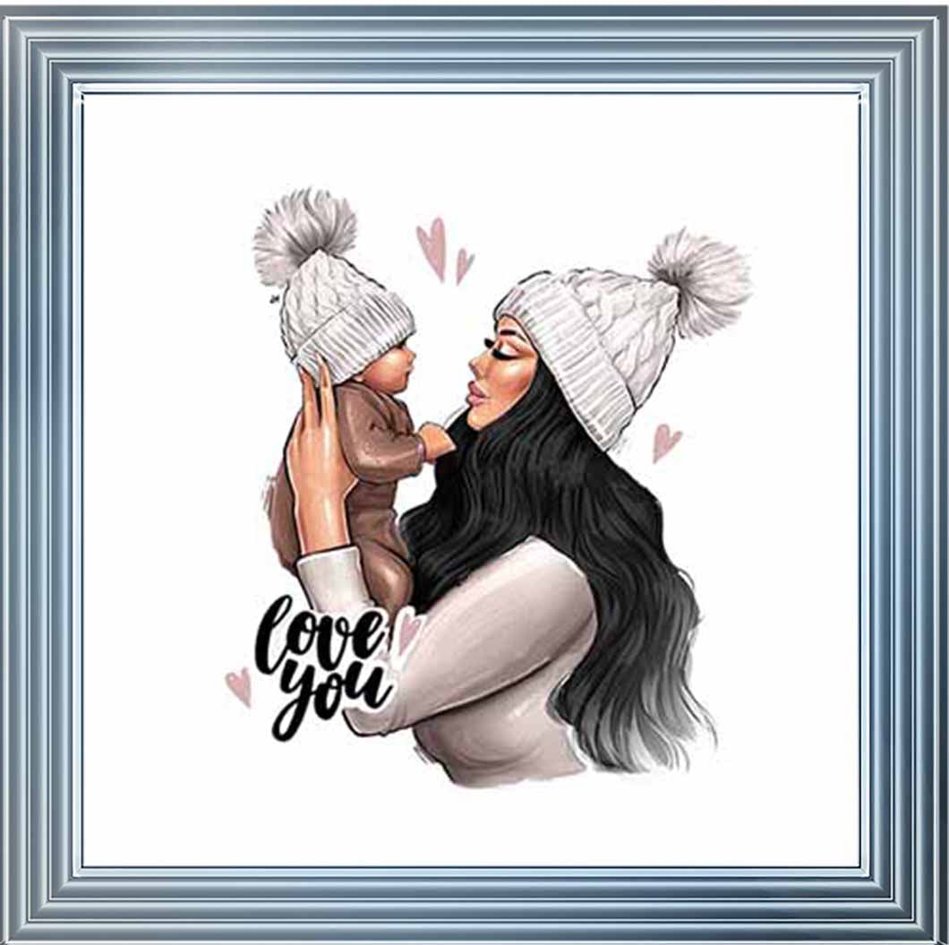 FG916 I Love You Baby & Mum