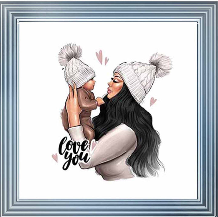FG916 I Love You Baby & Mum