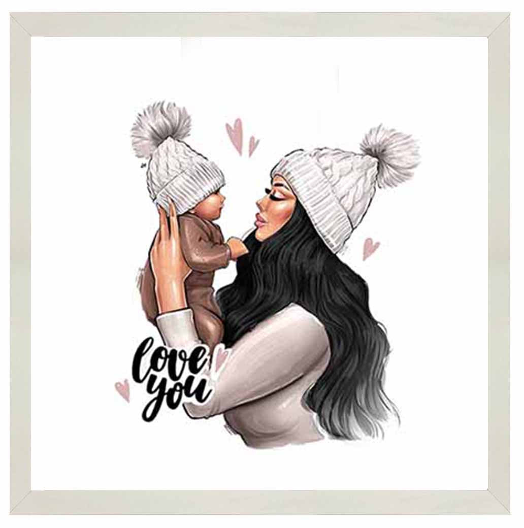 FG916 I Love You Baby & Mum
