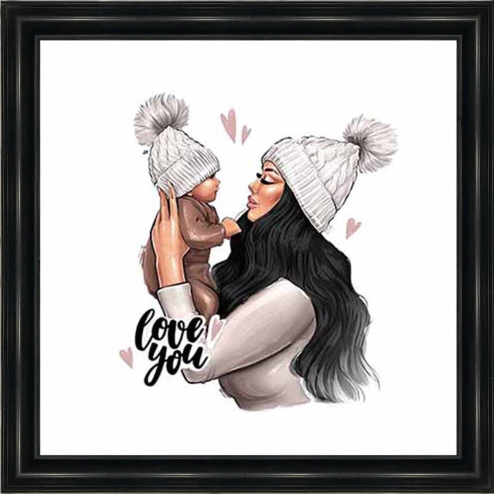 FG916 I Love You Baby & Mum
