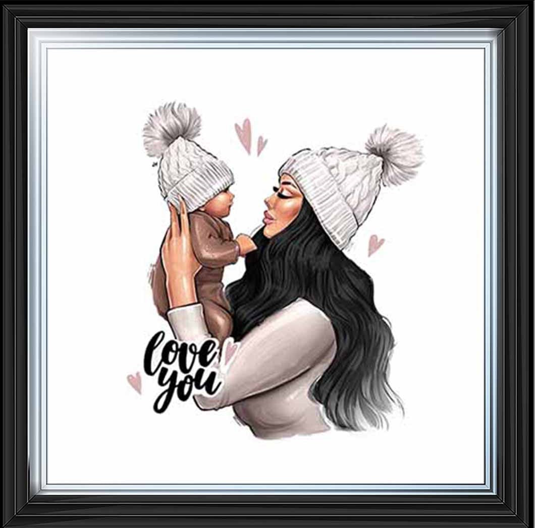 FG916 I Love You Baby & Mum