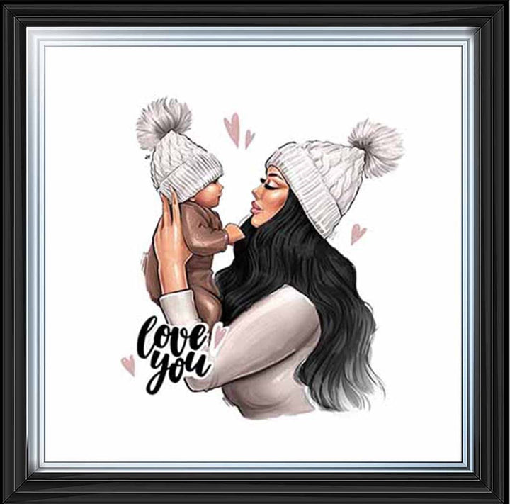 FG916 I Love You Baby & Mum