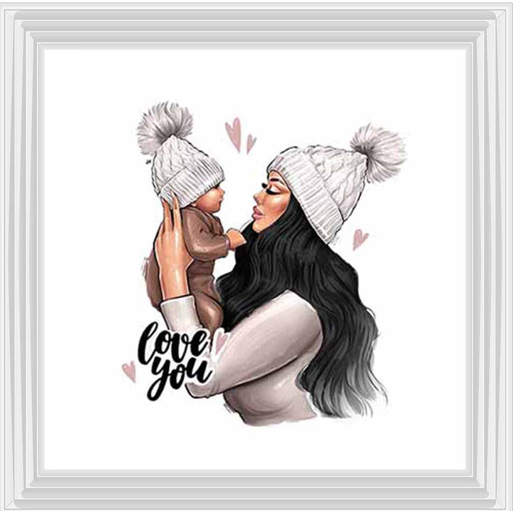 FG916 I Love You Baby & Mum