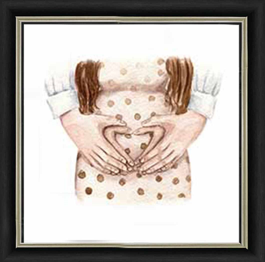 FG917 Pregnant Bump