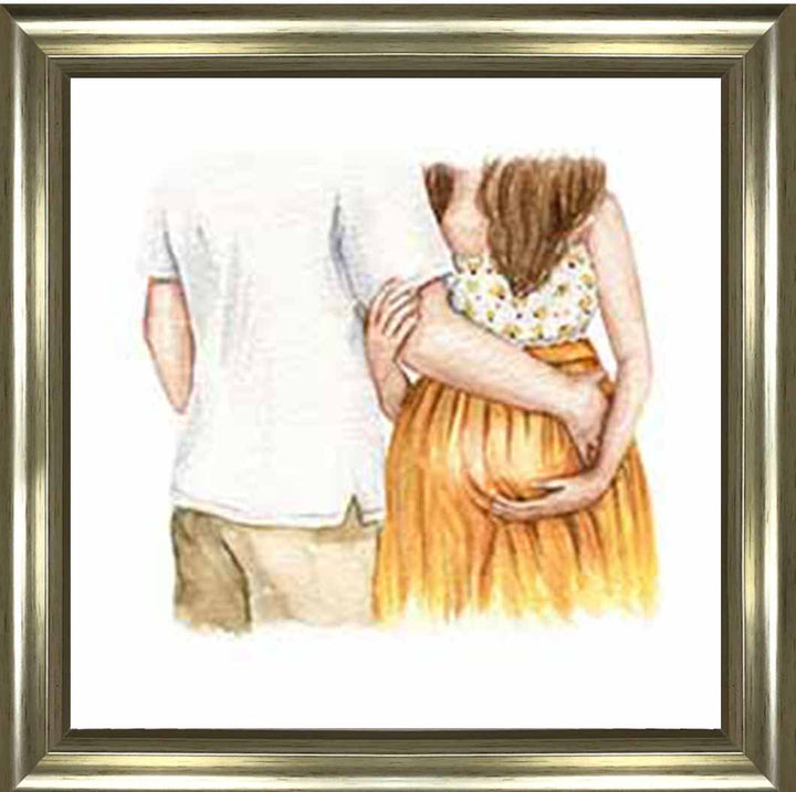 FG918-Y Pregnant Couple Red