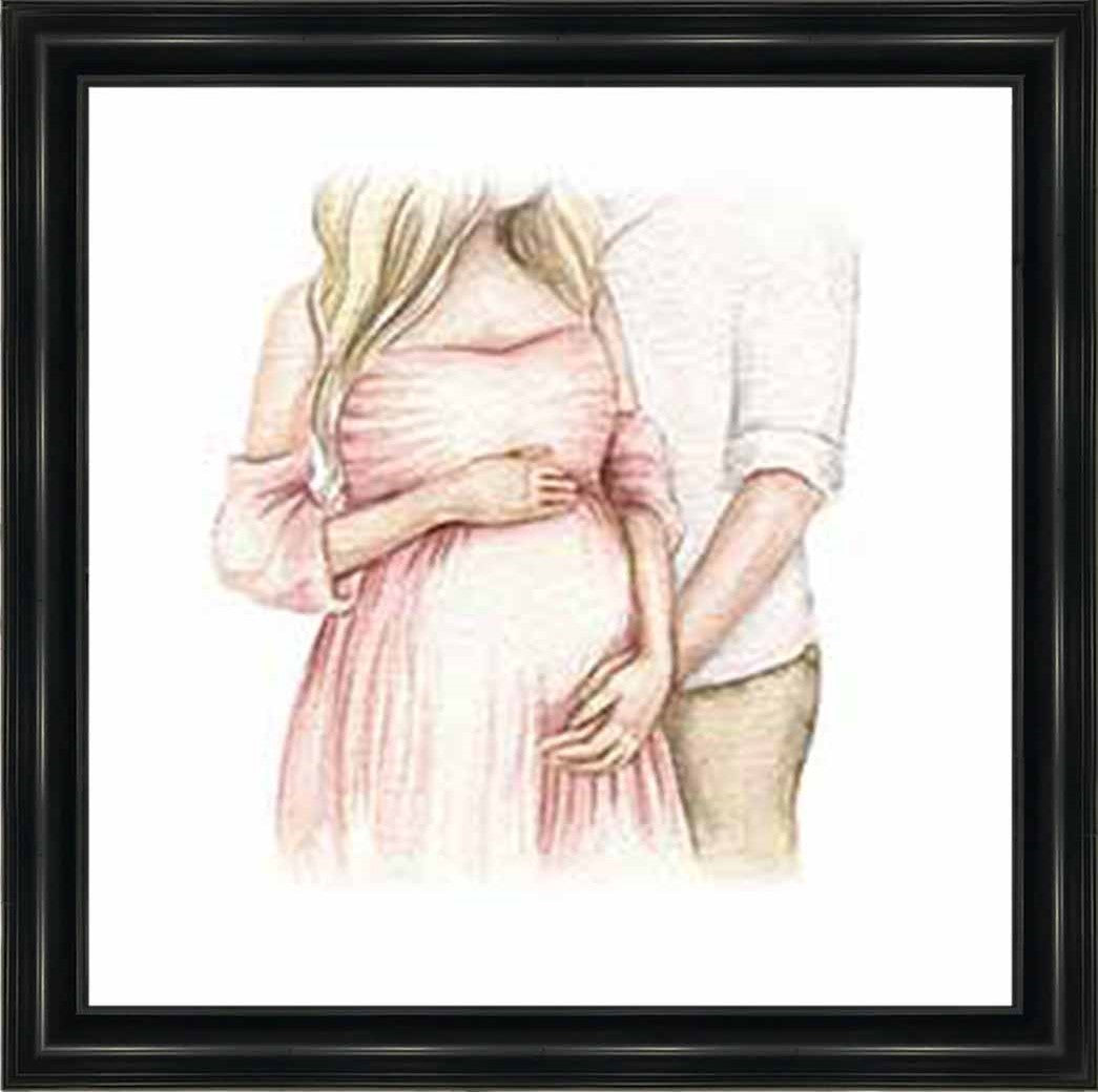 FG919 Young Pregnant Couple |