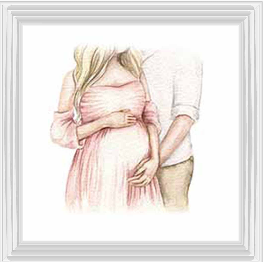 FG919 Young Pregnant Couple |