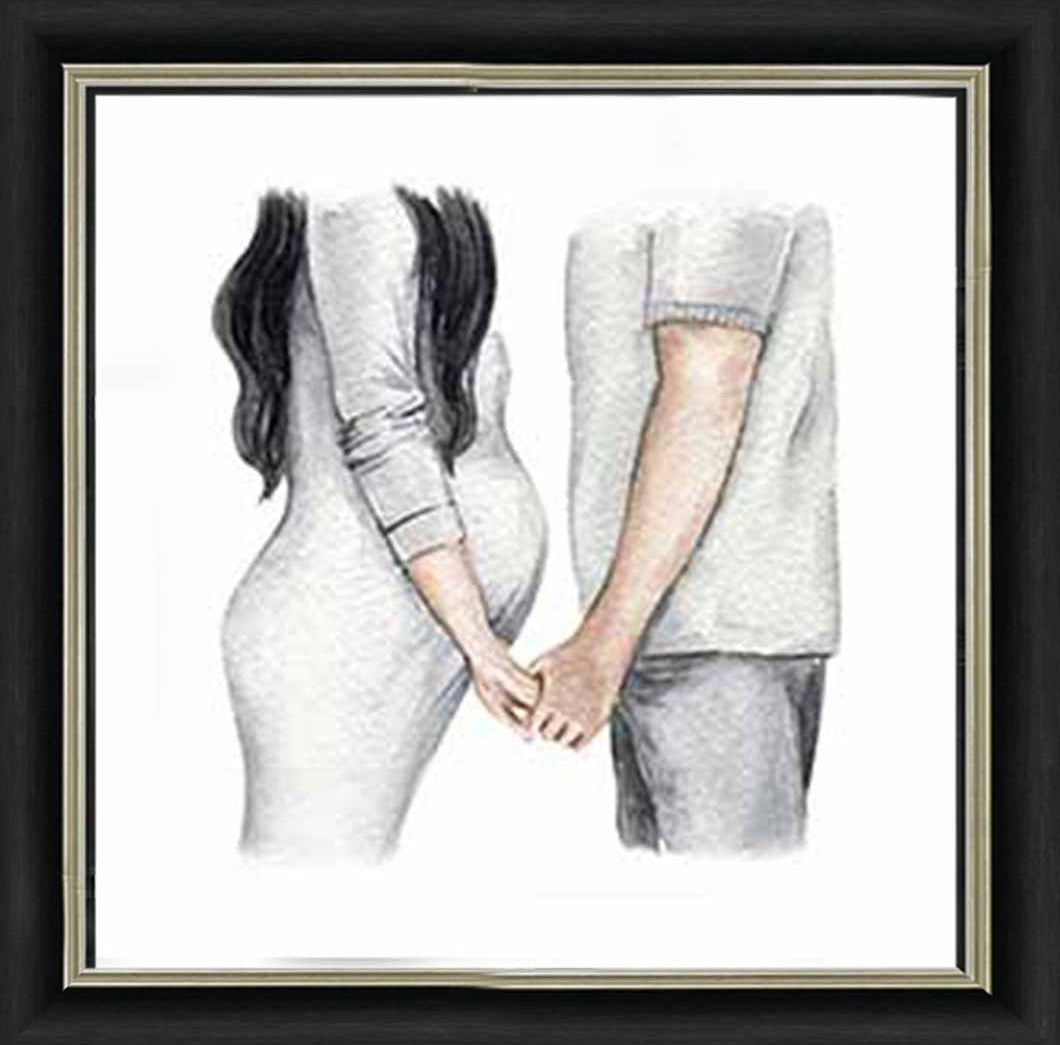 FG920 Young Pregnant Couple
