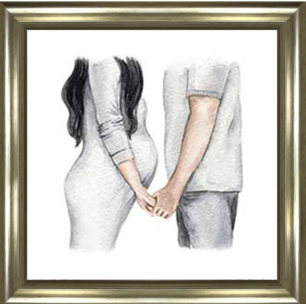 FG920 Young Pregnant Couple