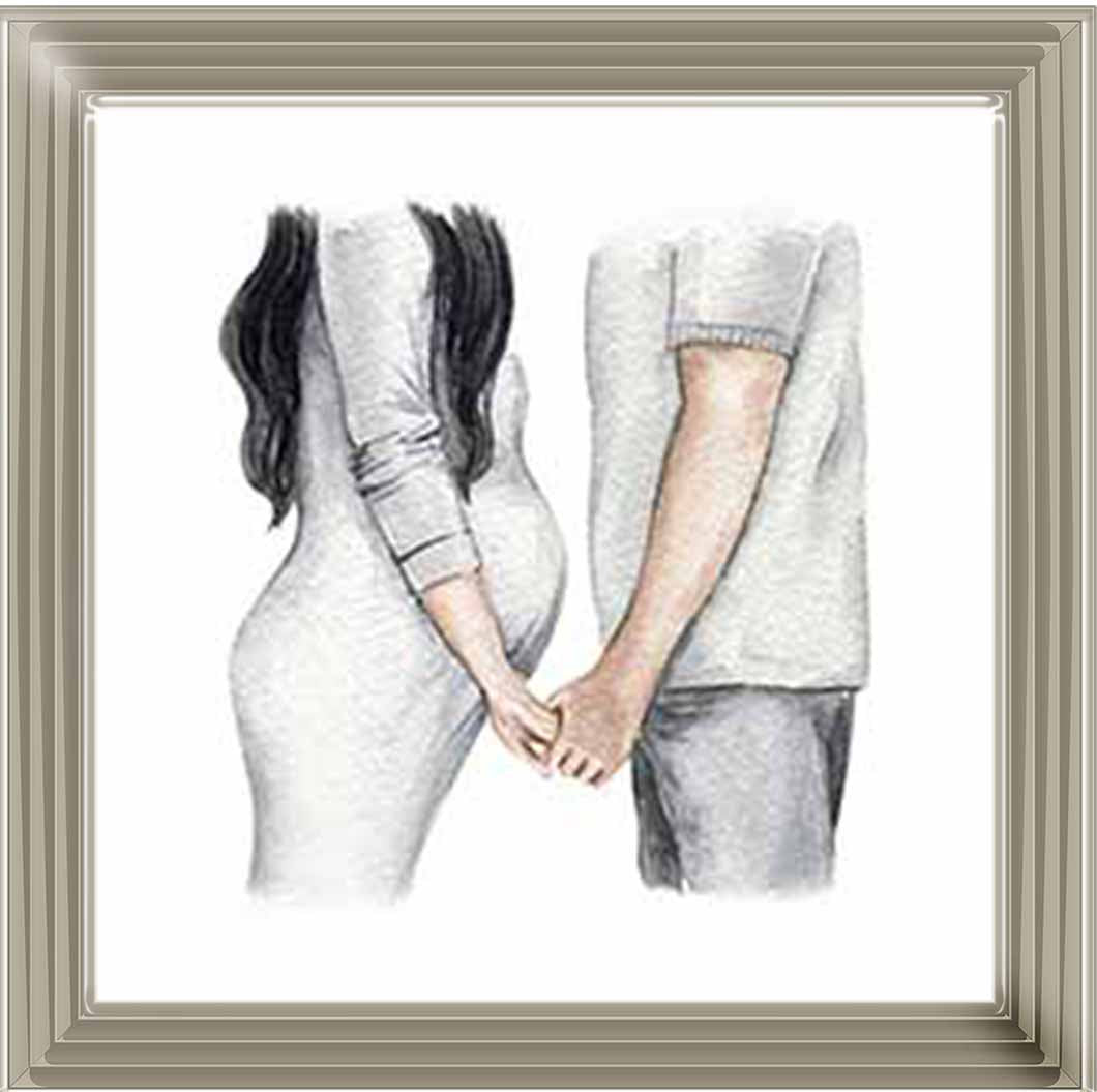 FG920 Young Pregnant Couple