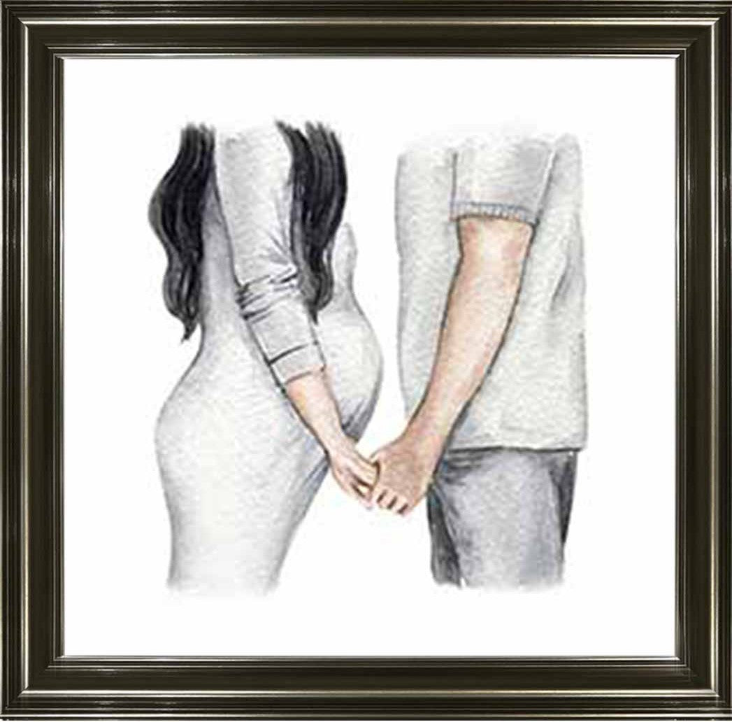 FG920 Young Pregnant Couple