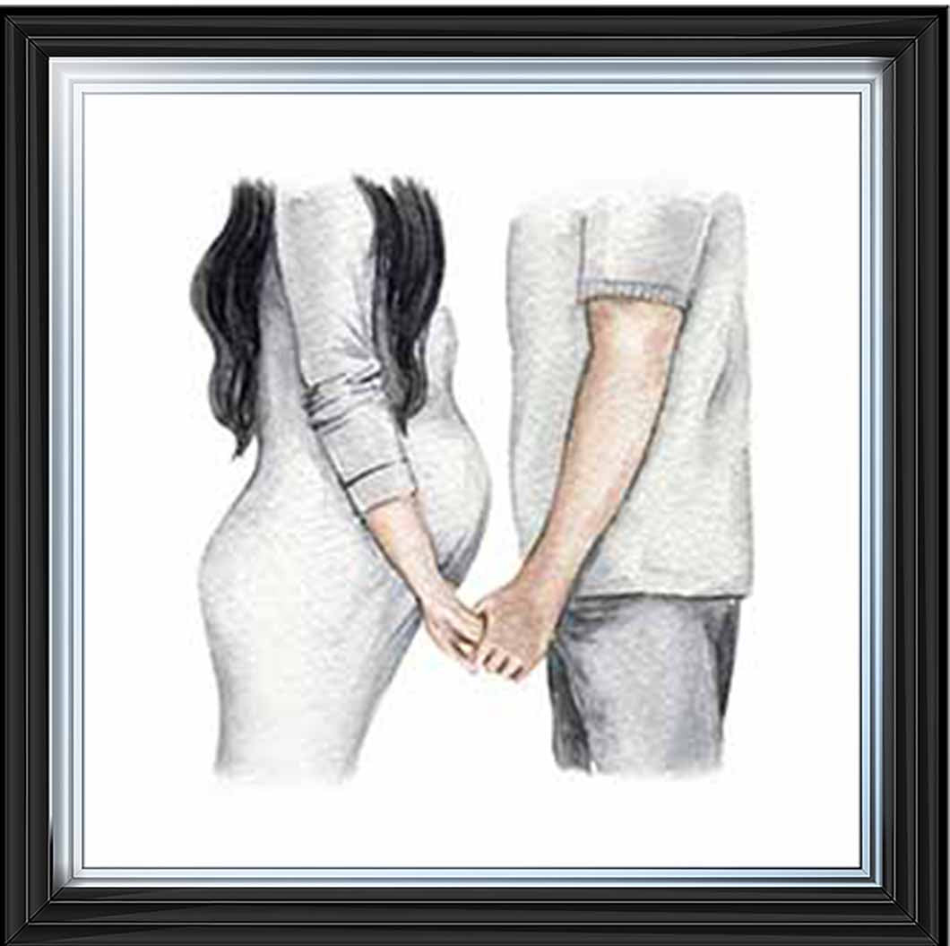 FG920 Young Pregnant Couple