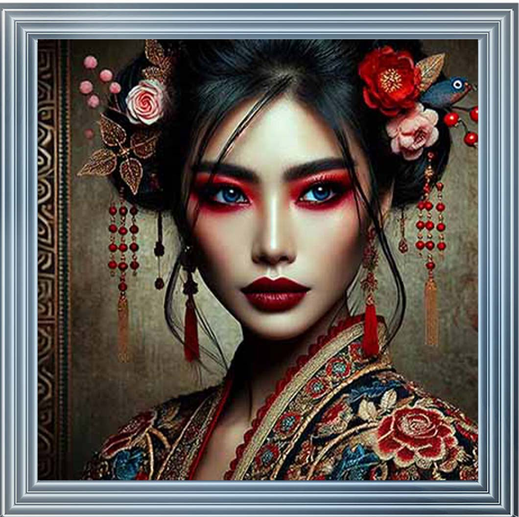 FG979 Japanese Geisha