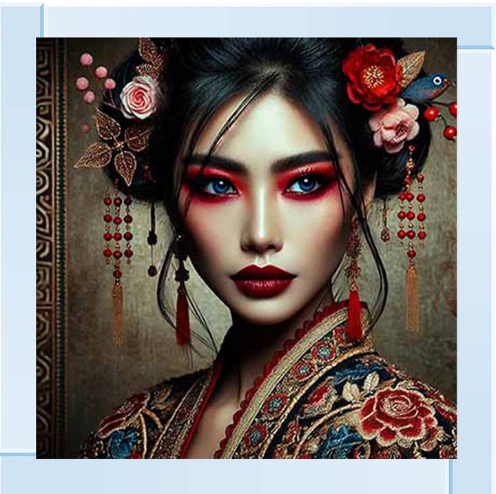 FG979 Japanese Geisha
