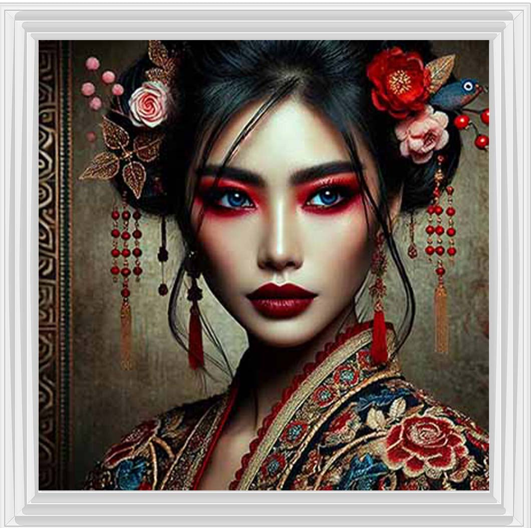 FG979 Japanese Geisha