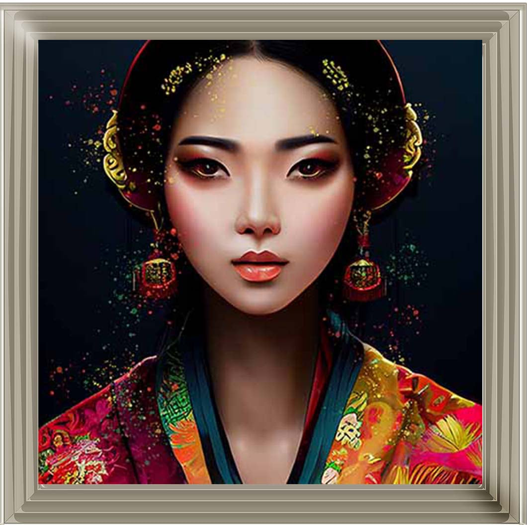 FG980 Japanese Geisha |