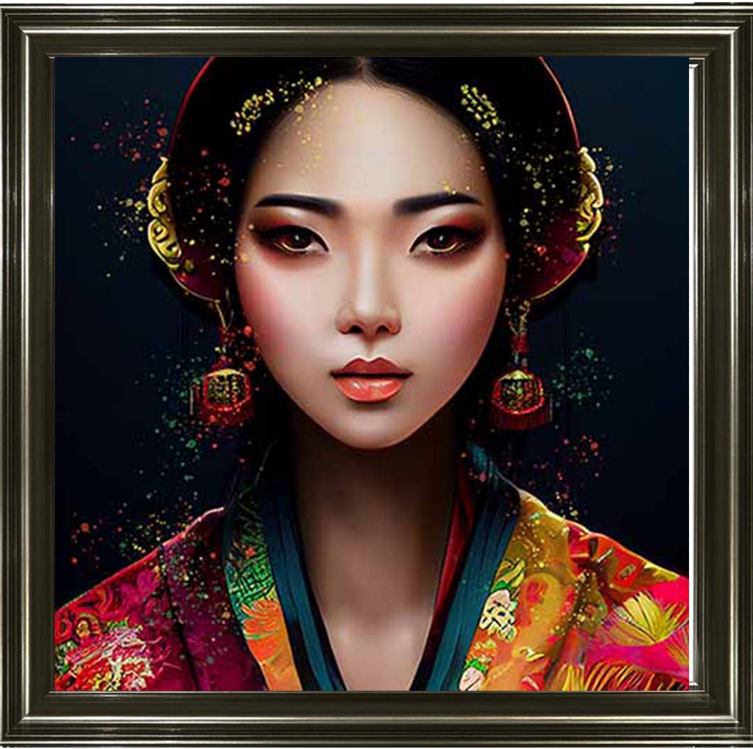 FG980 Japanese Geisha |